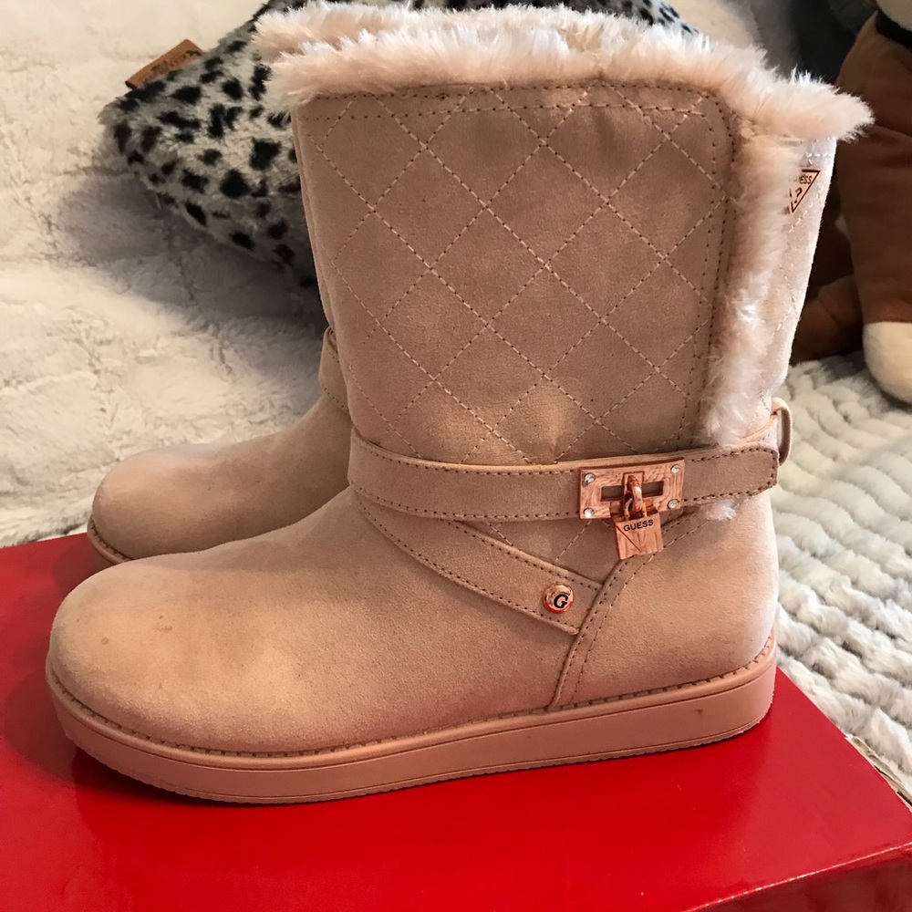Cute Guess pink boots